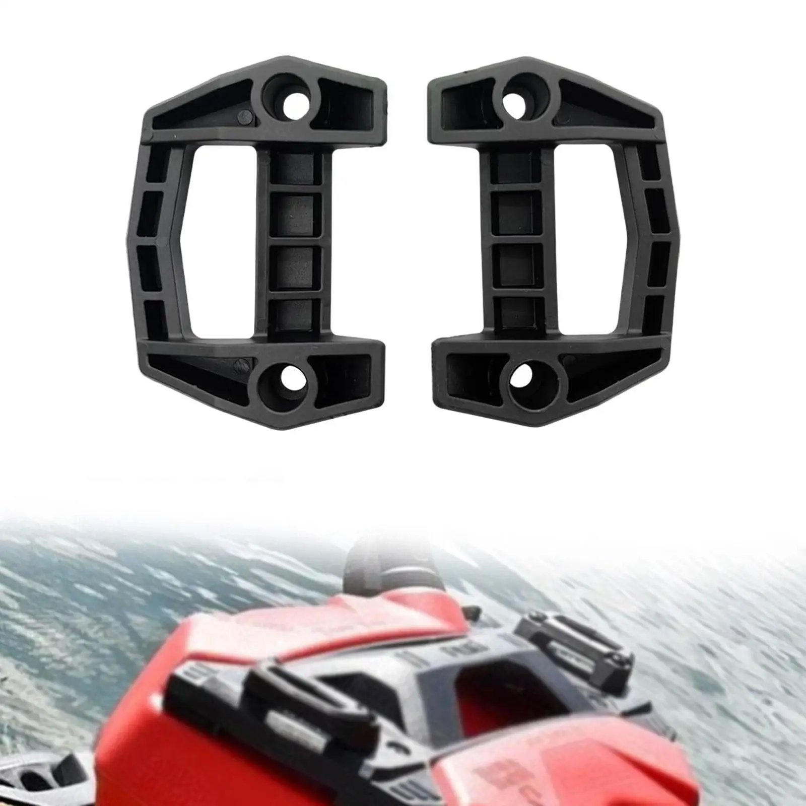 

2x Luggage Rack Base Kit Snowmobile Luggage Rack Mount 860201806 Compatible Accessories for Defender Easy to Install