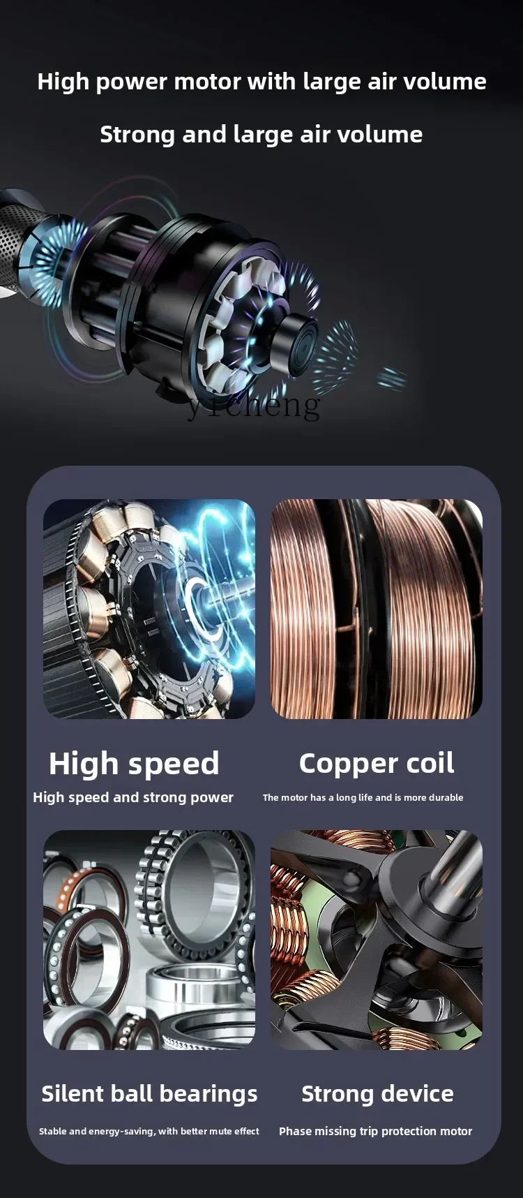 C6.17 cutting machine dust collector construction site grinding wheel saw dust removal equipment grinder dust collector cutting