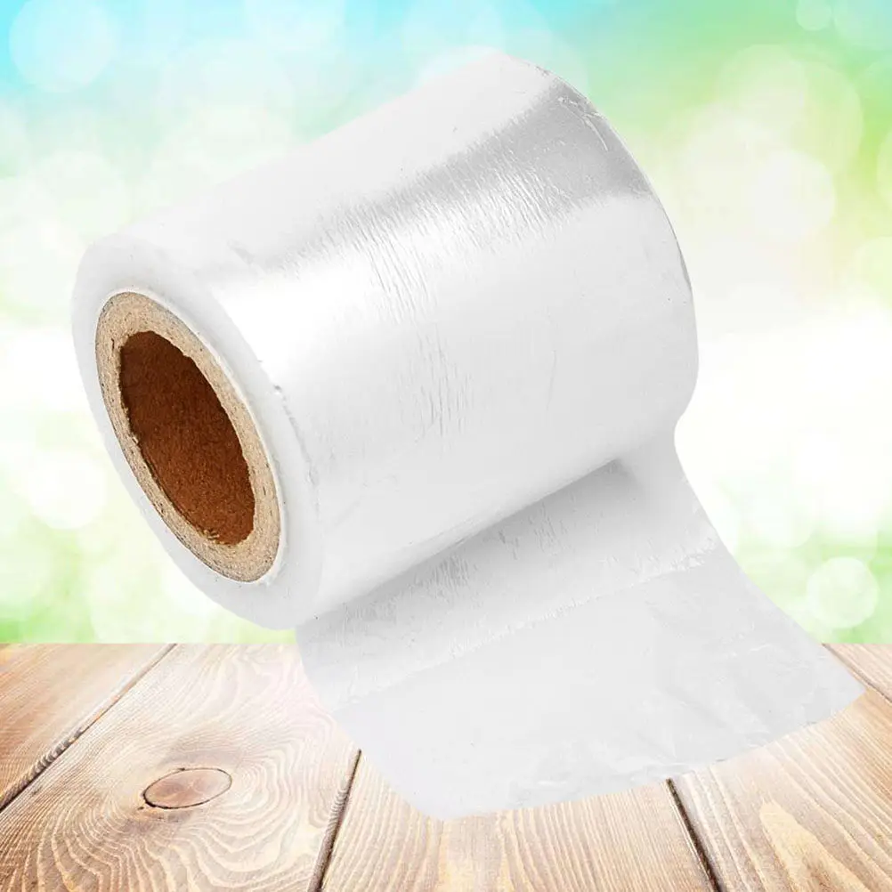 

1 рулон высококачественной безопасной пленки для бровей 60 мм x 200 м, гладкая, самоклеящаяся, защитная пластиковая пленка