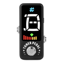 Movall MP322 Tuner Pedal Guitar Effects, Large Display, Highly Accurate