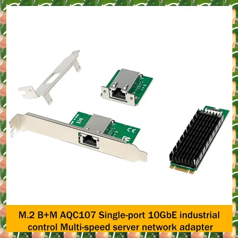 

Однопортовая сетевая карта JAJA 10Gbe AQC107 Сетевая карта сервера промышленного управления