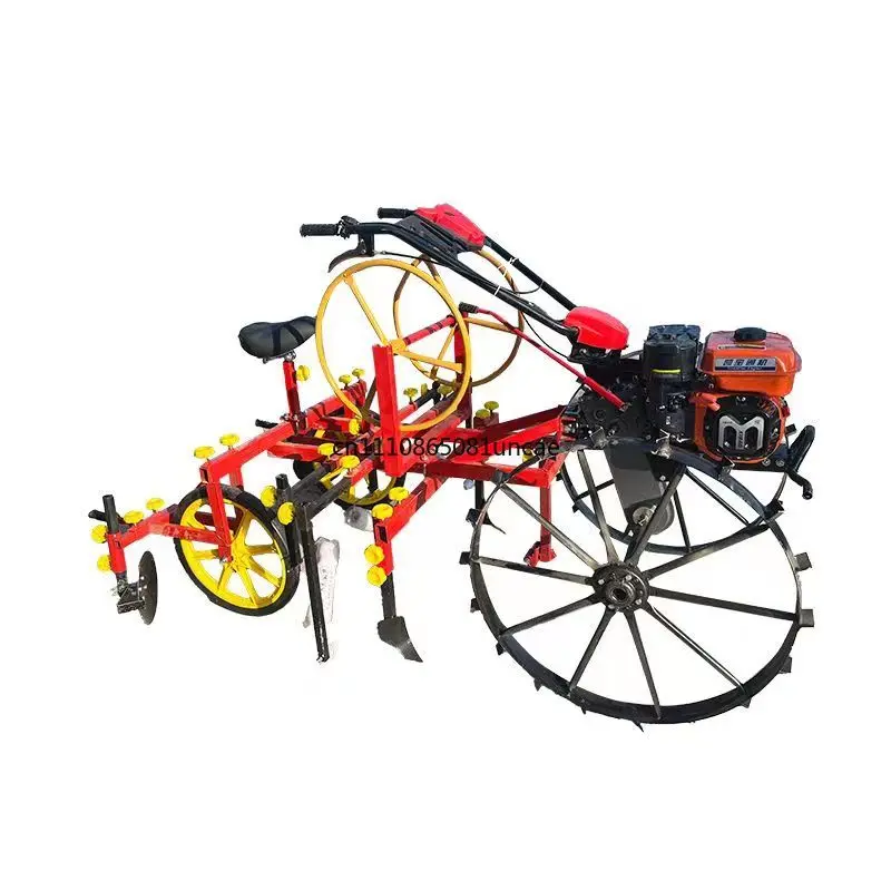 Automatic Power Plastic Mulch Layer Farm Film Covering Machine For Potato Tobacco Peanut Cotton Farm Cultivation Machinery