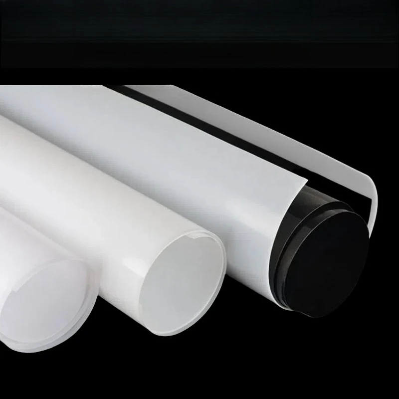 

1pc White PTFE Film High Strength Temperature PTFE Sheet 500*300*0.5MM For Compression Molding Extrusion Processing