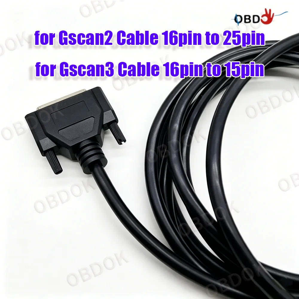 OBD2 Main Cable for Gscan3/ G-scan2 16PIN Diagnostic Tools for G1PDDCA001/ G1PDDCA006 Connector Key Programmer Gscan Cables  ﻿