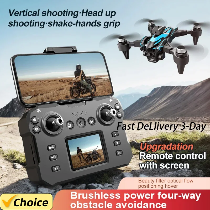 K12MAX LCD zdalnie sterowany dron 8k profesjonalna kamera HD unikanie przeszkód fotografia lotnicza przepływ optyczny składany quadcopter