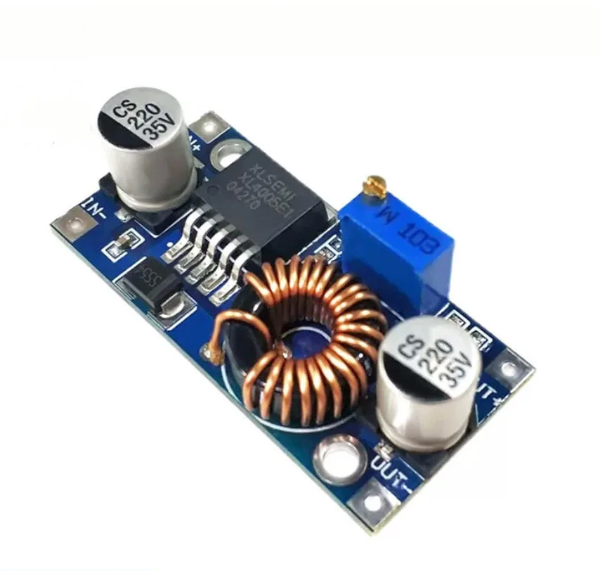 1/5/10pcs DC-DC Adjustable Step-down 5A Power Supply Module Large Current Large Power XL4005 DSN5000 Beyond LM2596