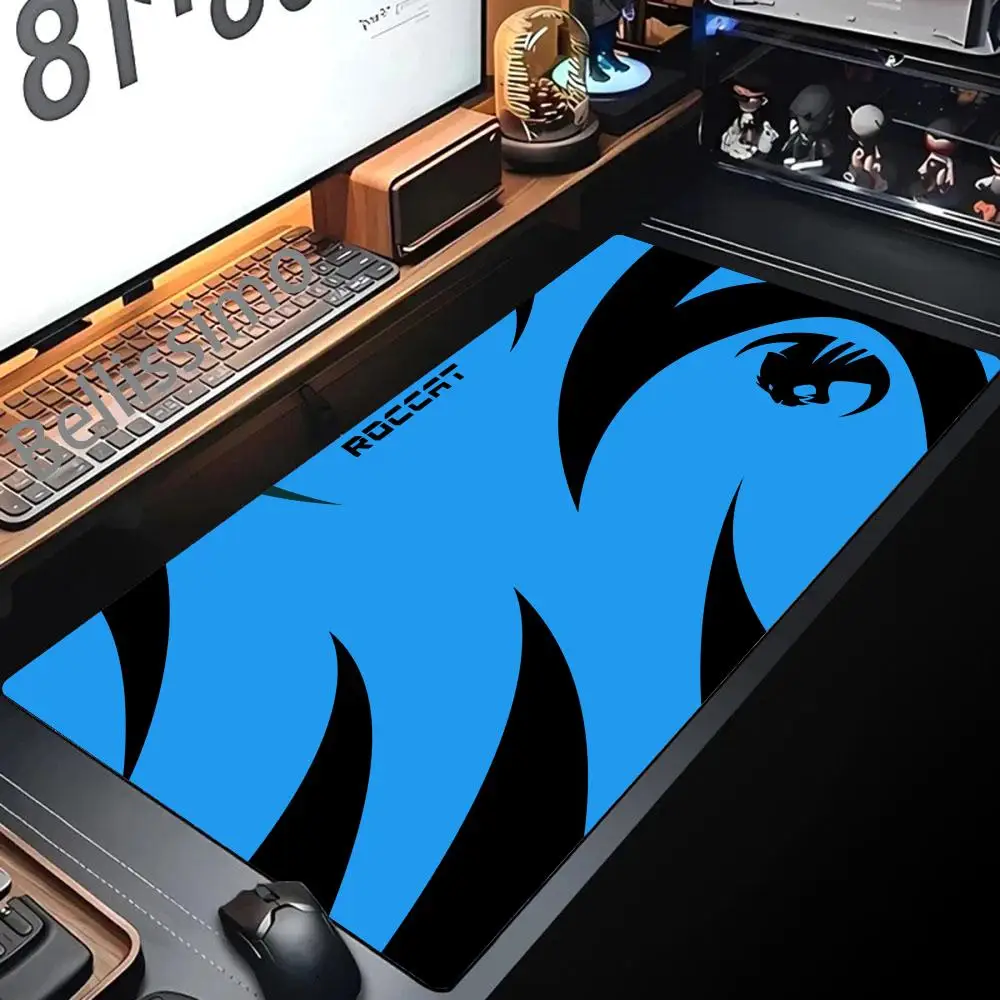 Imagem -03 - Rocmat German Mouse Pad Ice Leopard Kanga Stealth Attack Leopard E-sports Game Esteira de Mesa Grande para Notebook Mousepad