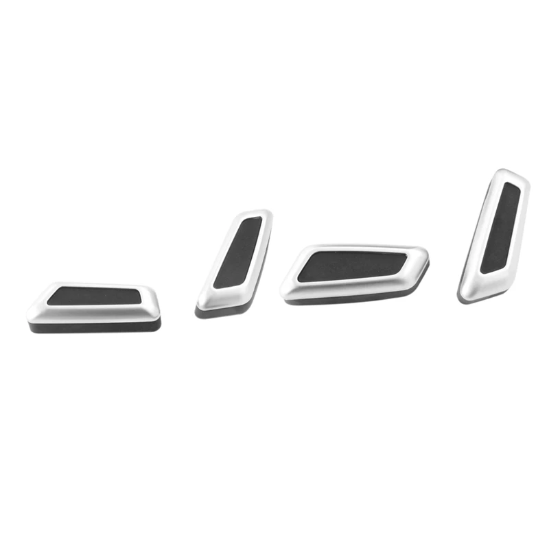 4 Stuks Auto-Interieur Stoel Afstelling Knop Schakelaar Cover Vervanging Voor-A6 A7 C8 Q5 A3 Q3 Q7 Q8