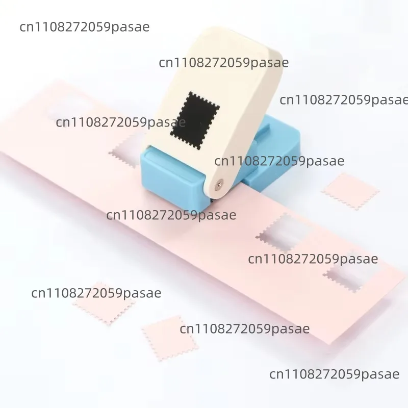 25mm Stamp Punch Paper Cutter Custom Puncher Stamp Craft Tool Rectangular Card Hole Punch Square Label Stamplet Hole Punching