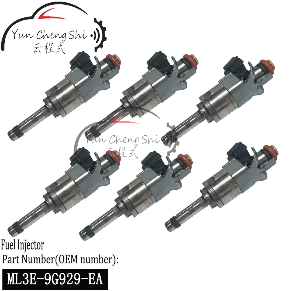 

6PCS Fuel Injector ML3E-9G929-EA ML3E9G929EA For Ford F-150 Bronco 2.7L 6 Cyl GAS 2021-2024