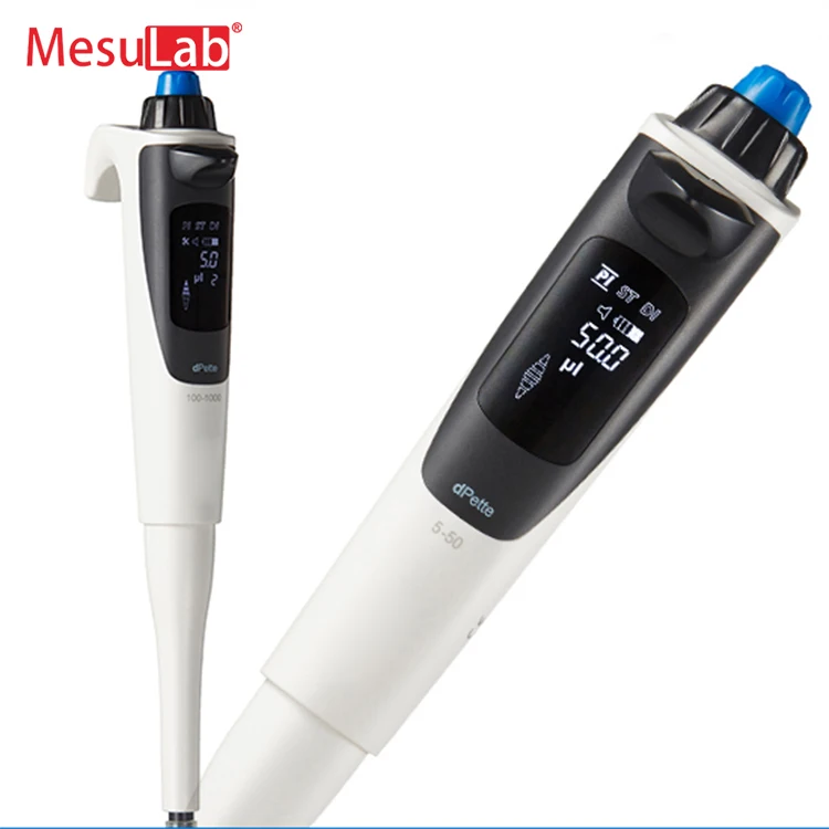 Mesulab Dpette Serie Lab Eenkanaals Pen Micro Automatische Digitale Elektronische Pipet