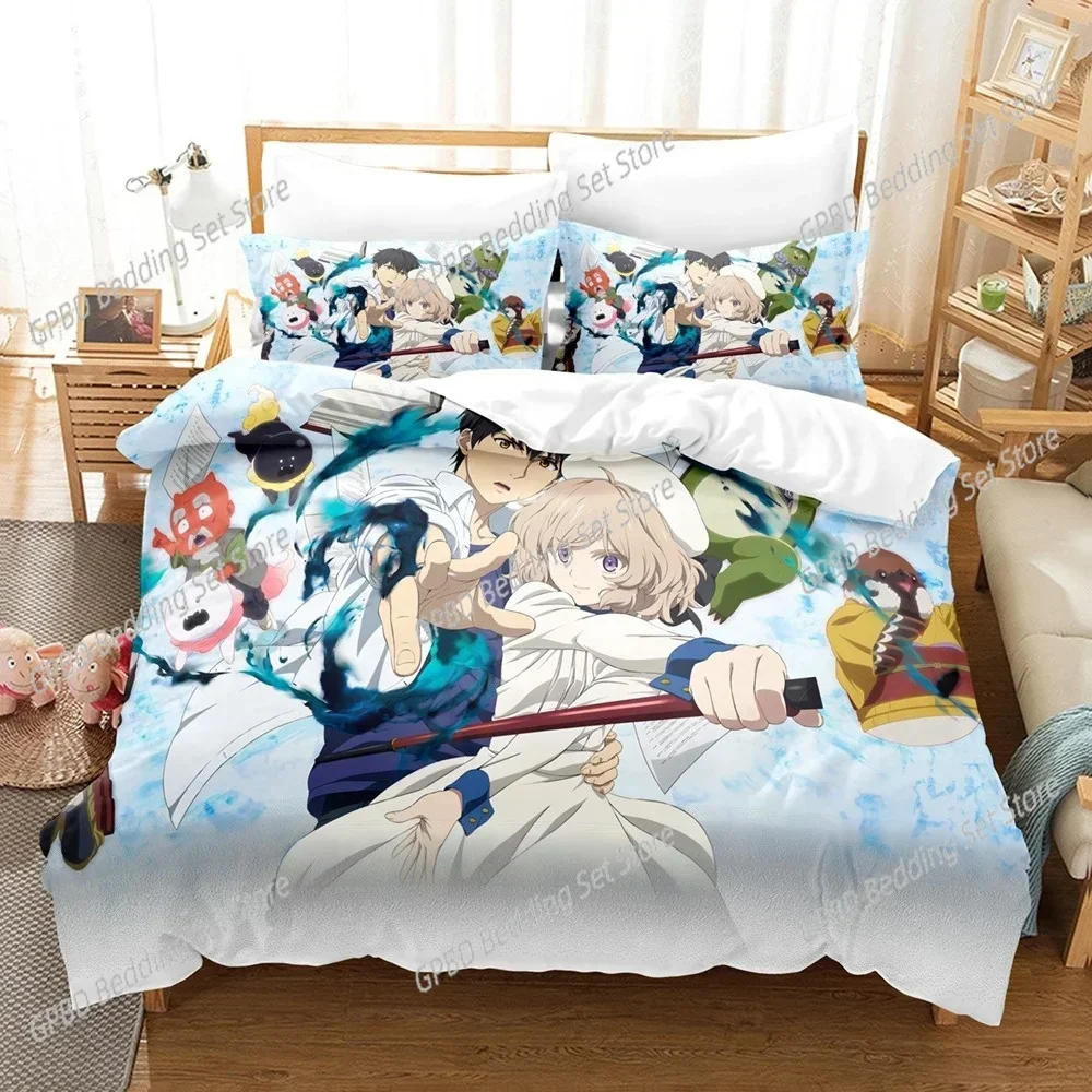 Anime In Spectre Fictitious reasoning 3D Bedding Set Duvet Cover Pillowcases Single Twin Full Queen King Size Home Decor Gift