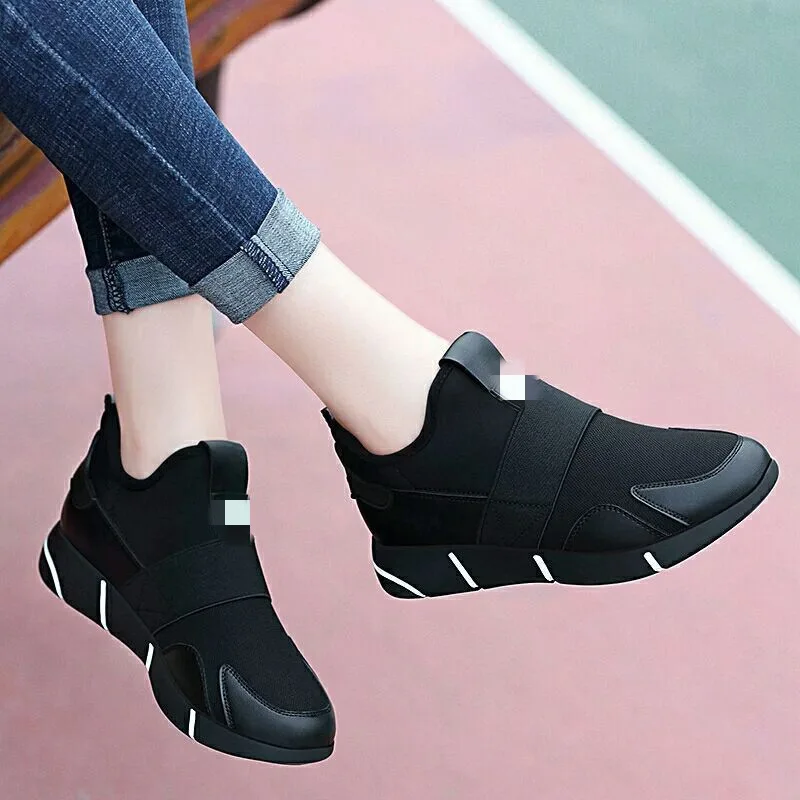 Women's Leisure Brand Tourism Shoes 2022 New Autumn Korean Edition Durable/Non slip Flat Bottom Deep Mouth Round Head Sneakers