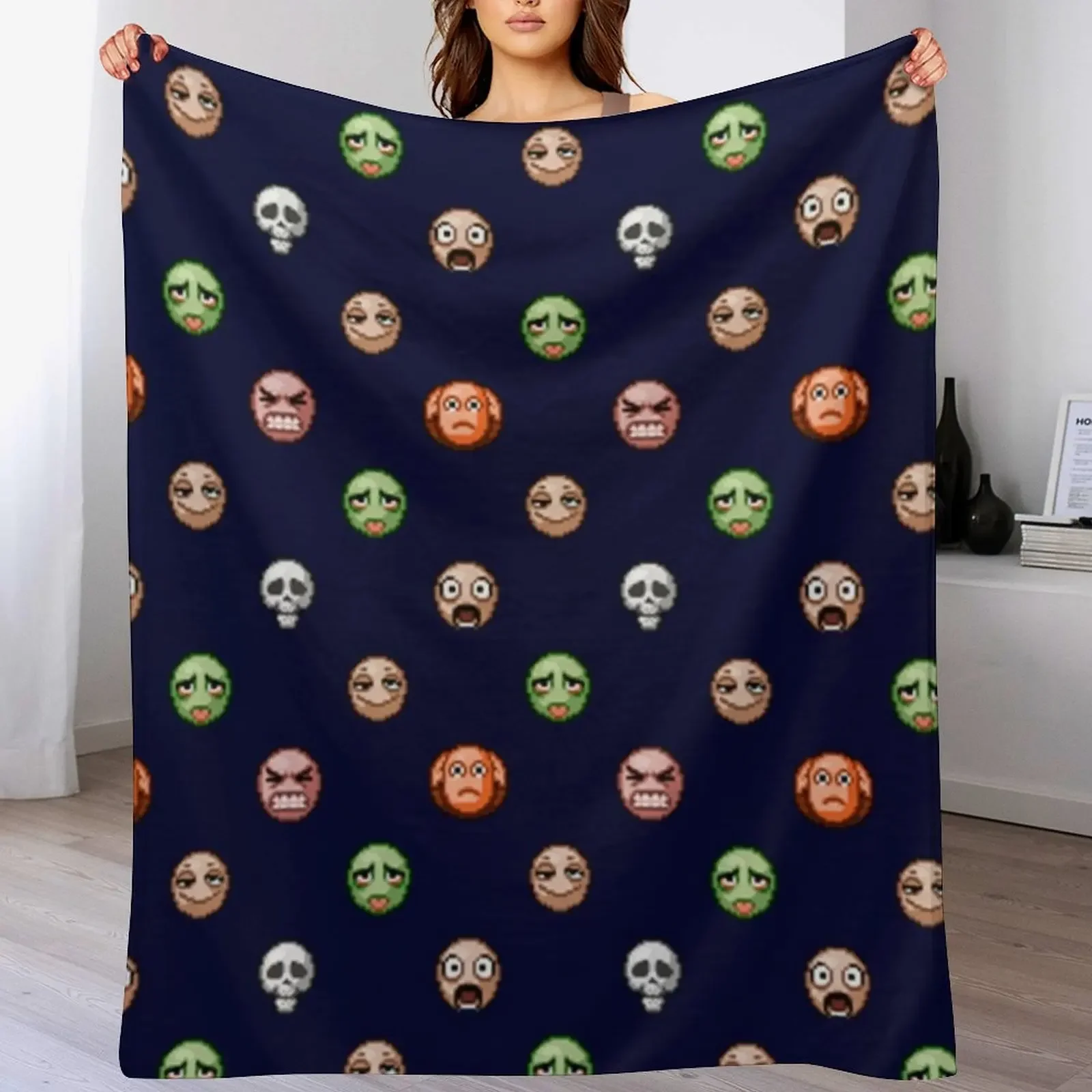 

Moodle pattern, PZ Throw Blanket Bed covers Hairy Multi-Purpose Thermal Blankets