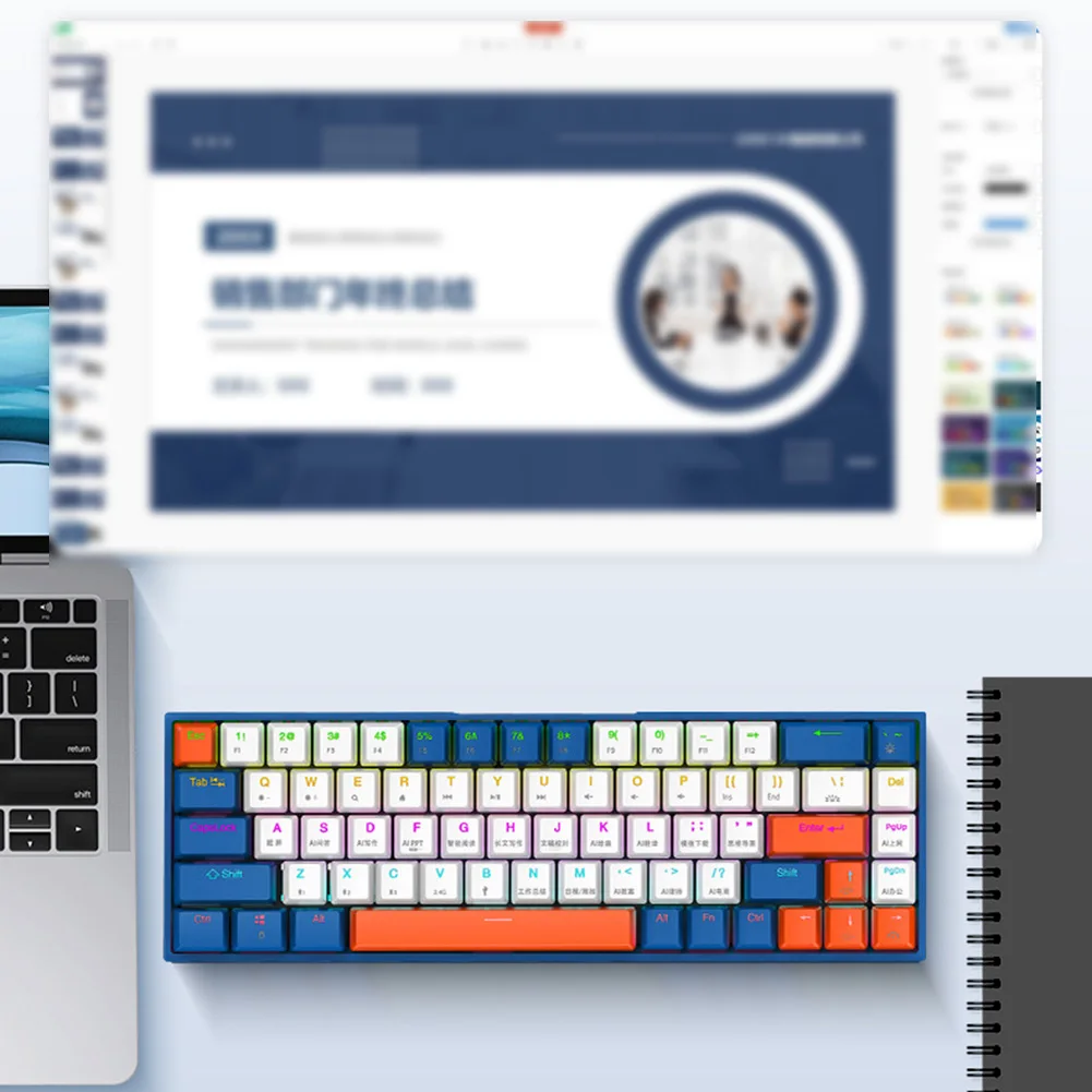 For Deepseek Smart AI Mechanical Keyboard Wireless, Versatile & Perfect Computer Cables & Connecting Accessories