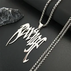 Punk Broken Stainless Steel Spiked Choker Necklace Women/Men Silver Color Pendants Necklaces Jewelry collier lettre N3430S03