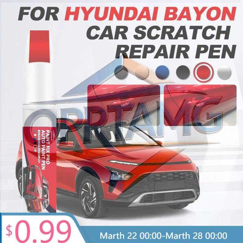 

Горячая новинка 2026: Автоаксессуары для Hyundai Bayon – Карандаш для ремонта краски, средство для удаления царапин, DIY-набор для авто. Цвета: черный, белый, синий, серый.