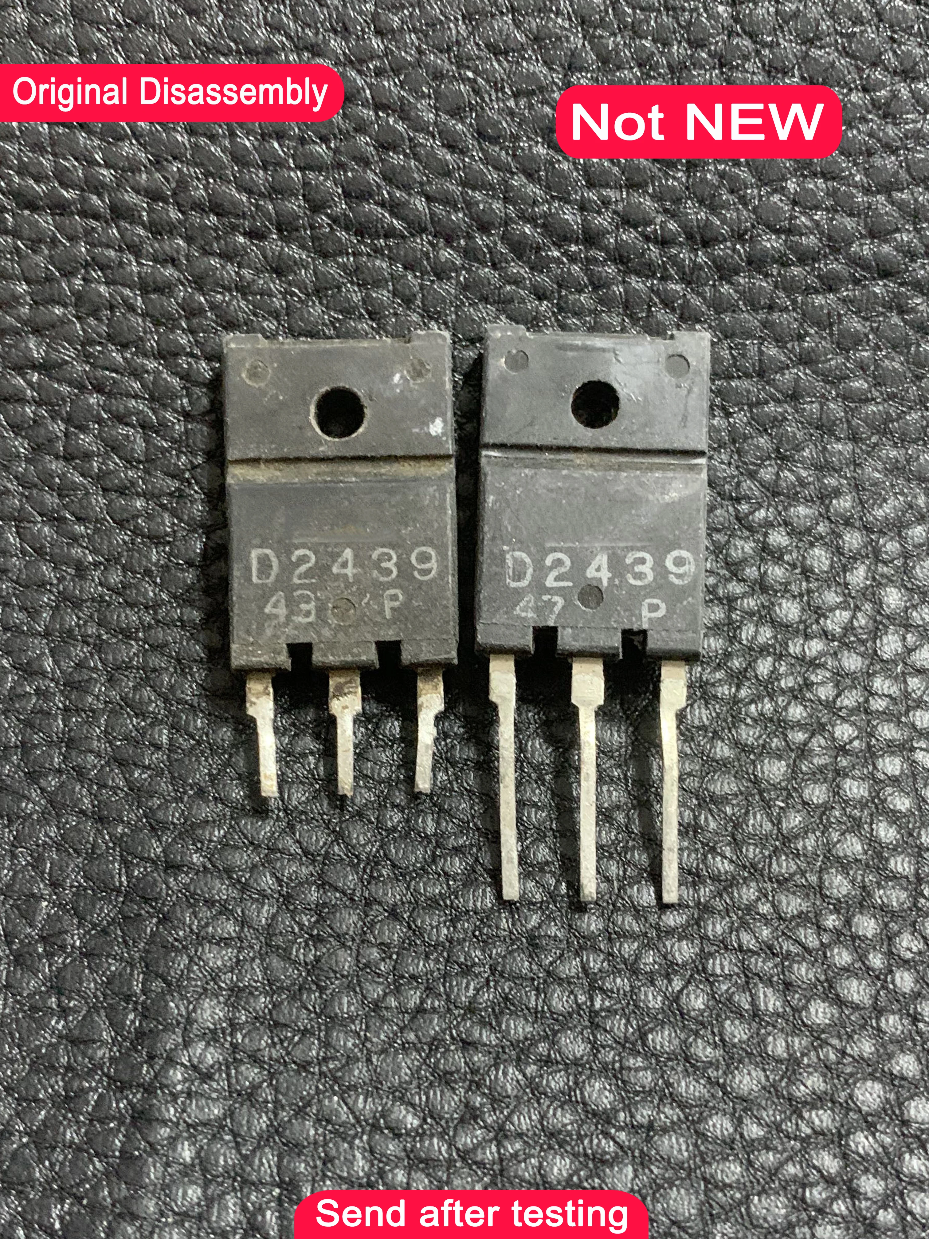 2pcs=1pair B1587 D2438 B1588 D2439 A1673 C4388 A1672 C4387 A1671 C4386 A1670 C4385 2SB1649 2SD2562 TO-3PF