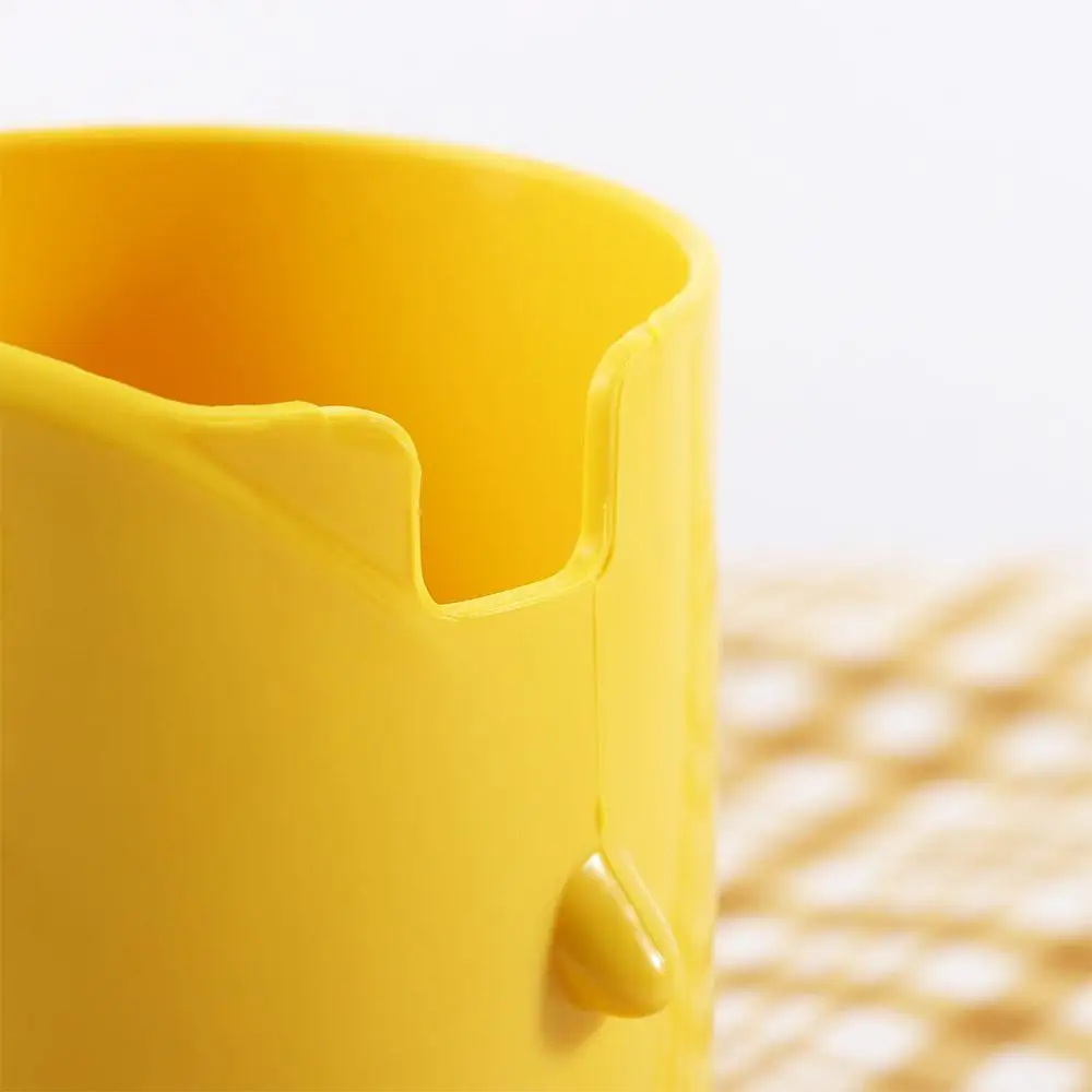 Organizer School Accessories Cute Home Decor Student Stationery Pencil Case Yellow Duck Pen Holder Desktop Storage Box