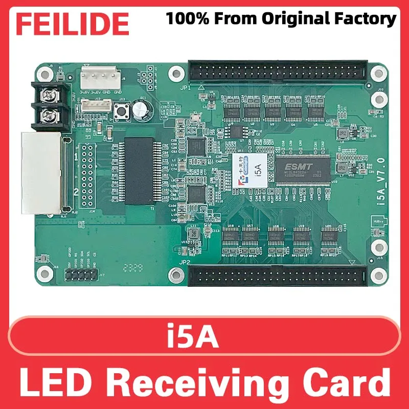 

Colorlight i5A Full Color LED Display Screen Receiving Card Indoor RBG Electronic Large Screen Module HUB75 Video Control Card
