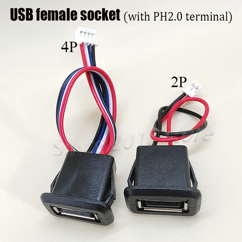 1Piece Usb 2.0 Fema…