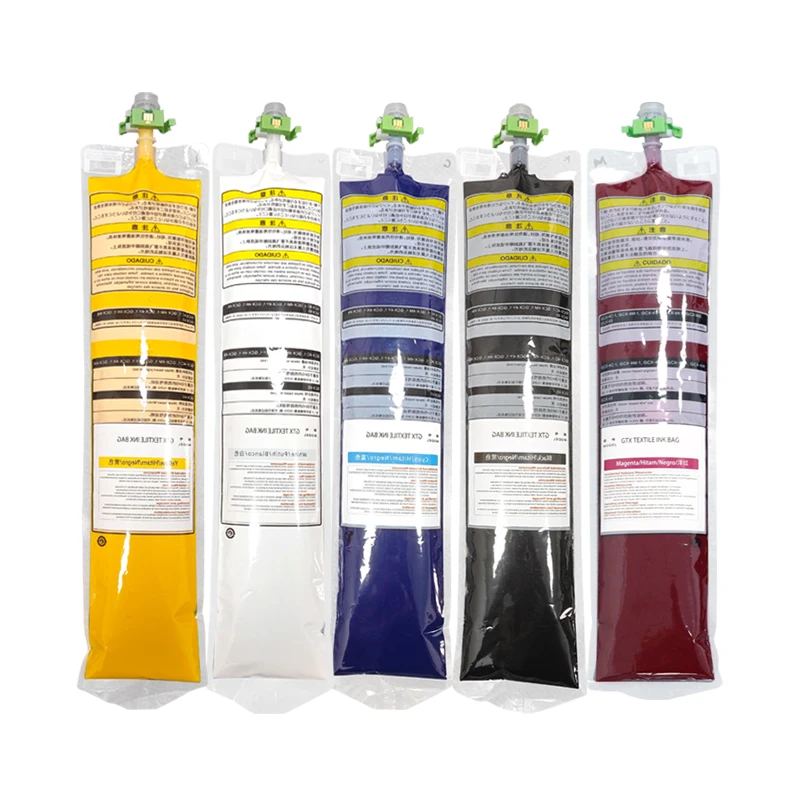 Nieuwe DTG Textielinkt 700ML GTX Met Eenmalige Chip DTG Inkt Voor Brother GTX-422 GTX-423 GTX-425 GTX-600 GTXPRO Printer GTX Inktzak