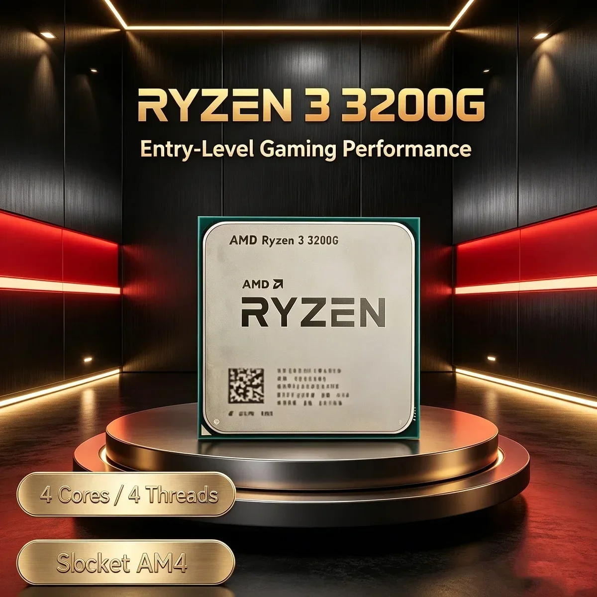 processeur-amd-r3-3200g-ryzen-3-3200g-40-ghz-4-cœurs-4-threads-4-mo-de-cache-l3-socket-am4-sans-refroidisseur