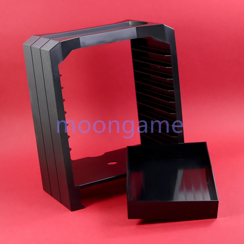 1 قطعة المضيف القرص صندوق تخزين حامل لعبة القرص العمودي حامل مخزن لعبة أقراص ل PS4 PS5 Xboxone حامل