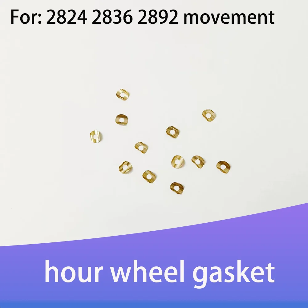 Acessórios de relógio mola de roda de hora adequada para gaivota/eta 2824 2836 2892 2783 peças de reparo de relógio de movimento junta de roda de hora