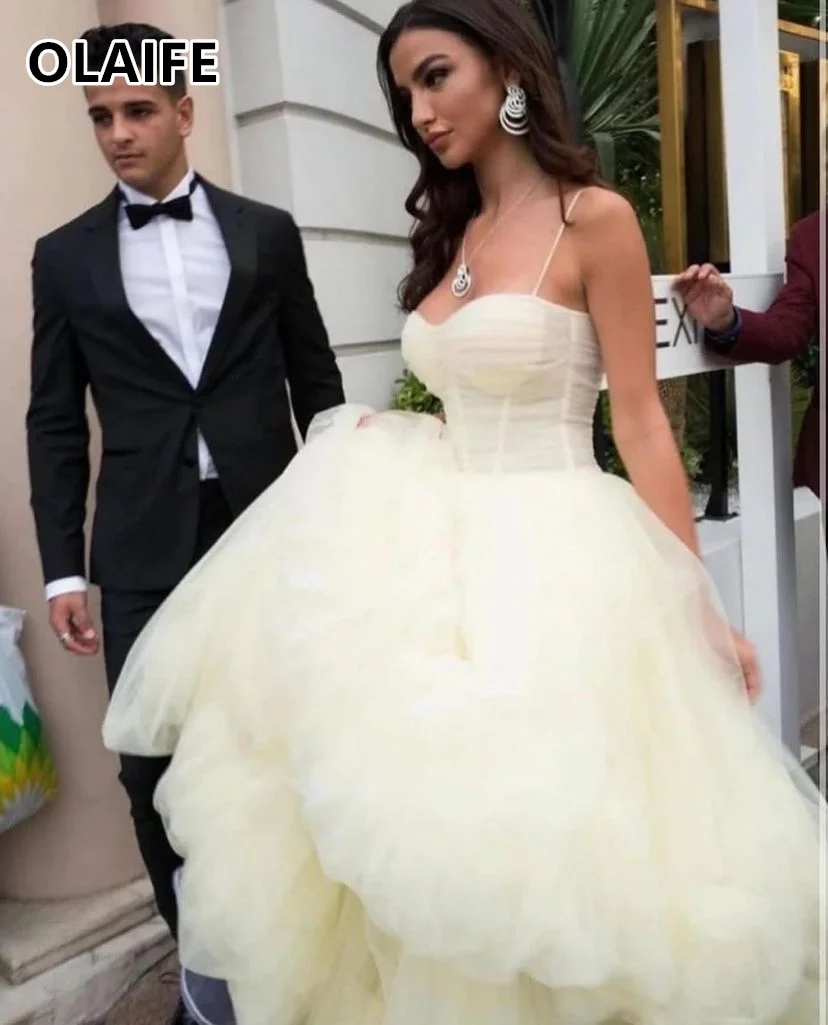 Elegante Galajurken Lieverd Een Lijn Tule Avondjurken Gewaden De Soirée فساتين حفلة موسيقية Vestidos De Gala Custom