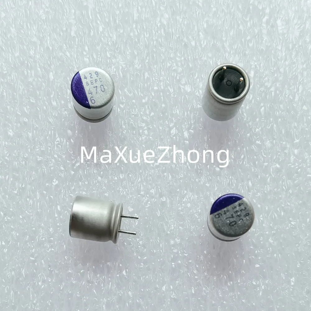 Original new 100% 6.3V470UF 8*9 SEPC polymer solid state capacitance 6SEPC470MX (Inductor)