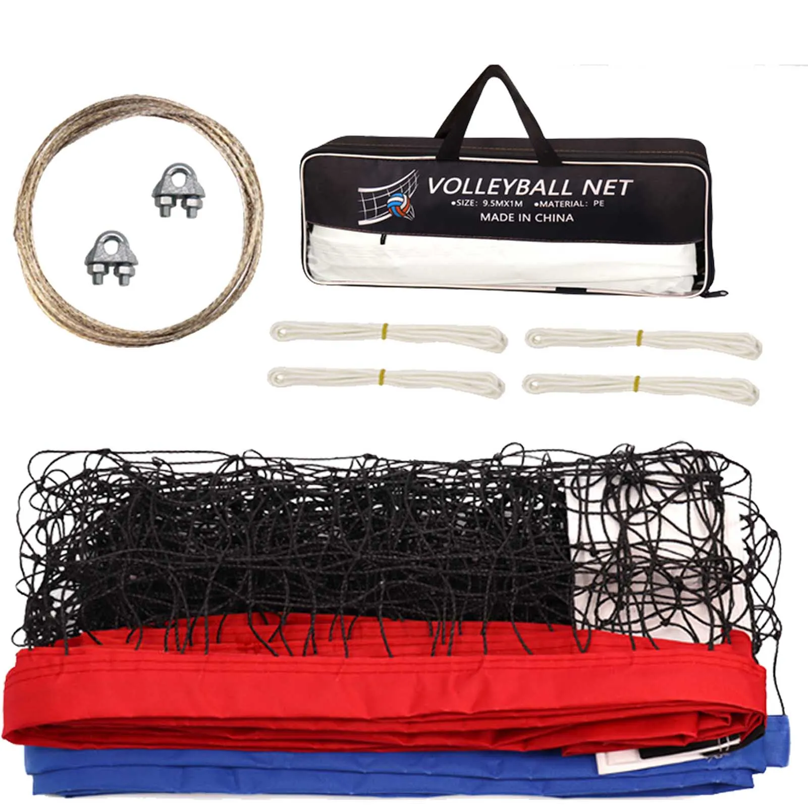 Outdoor Beach Volleyball Net 31x3FT Professional Volleyball Net Heavy Duty Portable Volleyball Net For Backyard Pool Beach