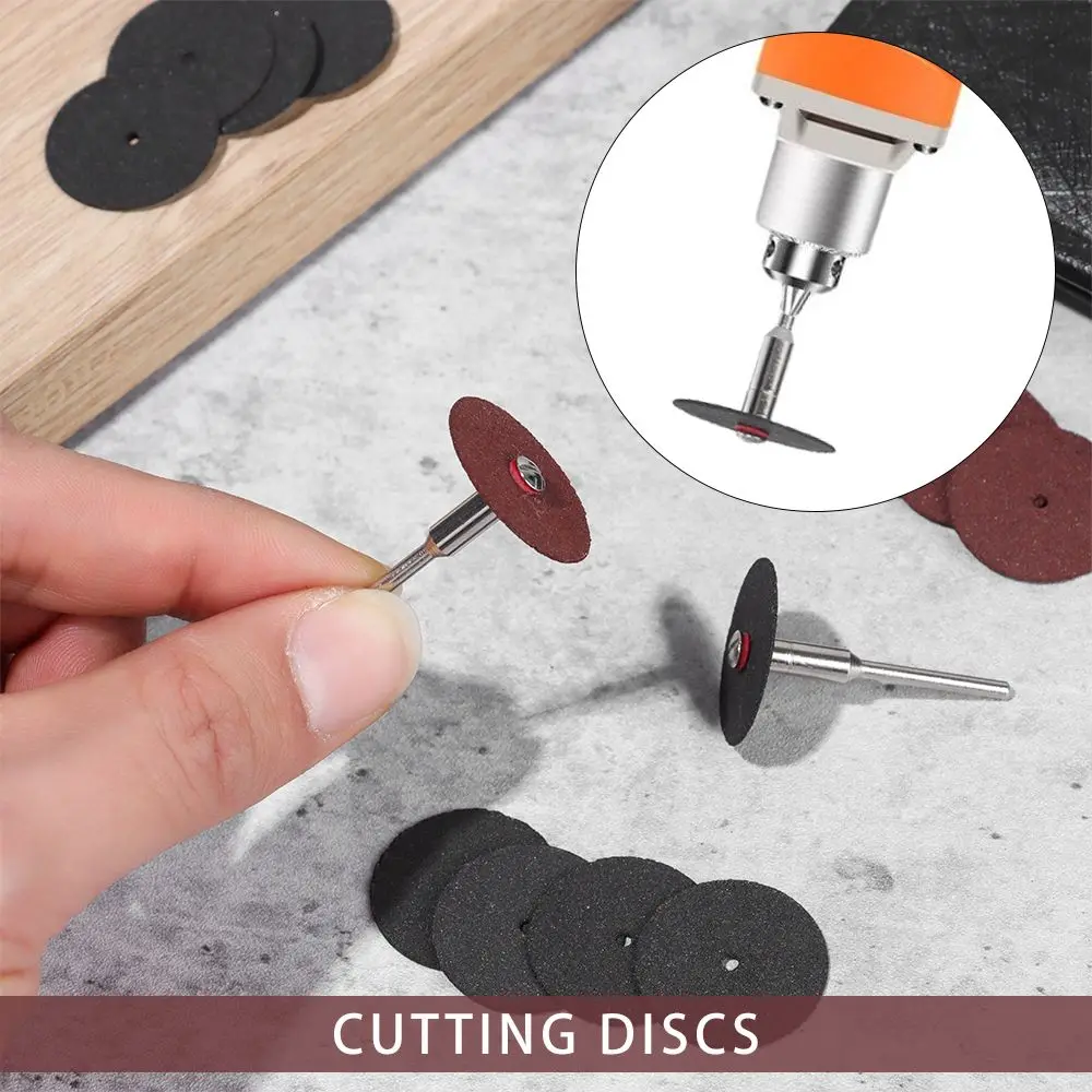 36pcs 25mm Cutting Discs Abrasive Disc Reinforced Cut Off Grinding Wheels Rotary Blade Disc Tool For Dremel Accessories