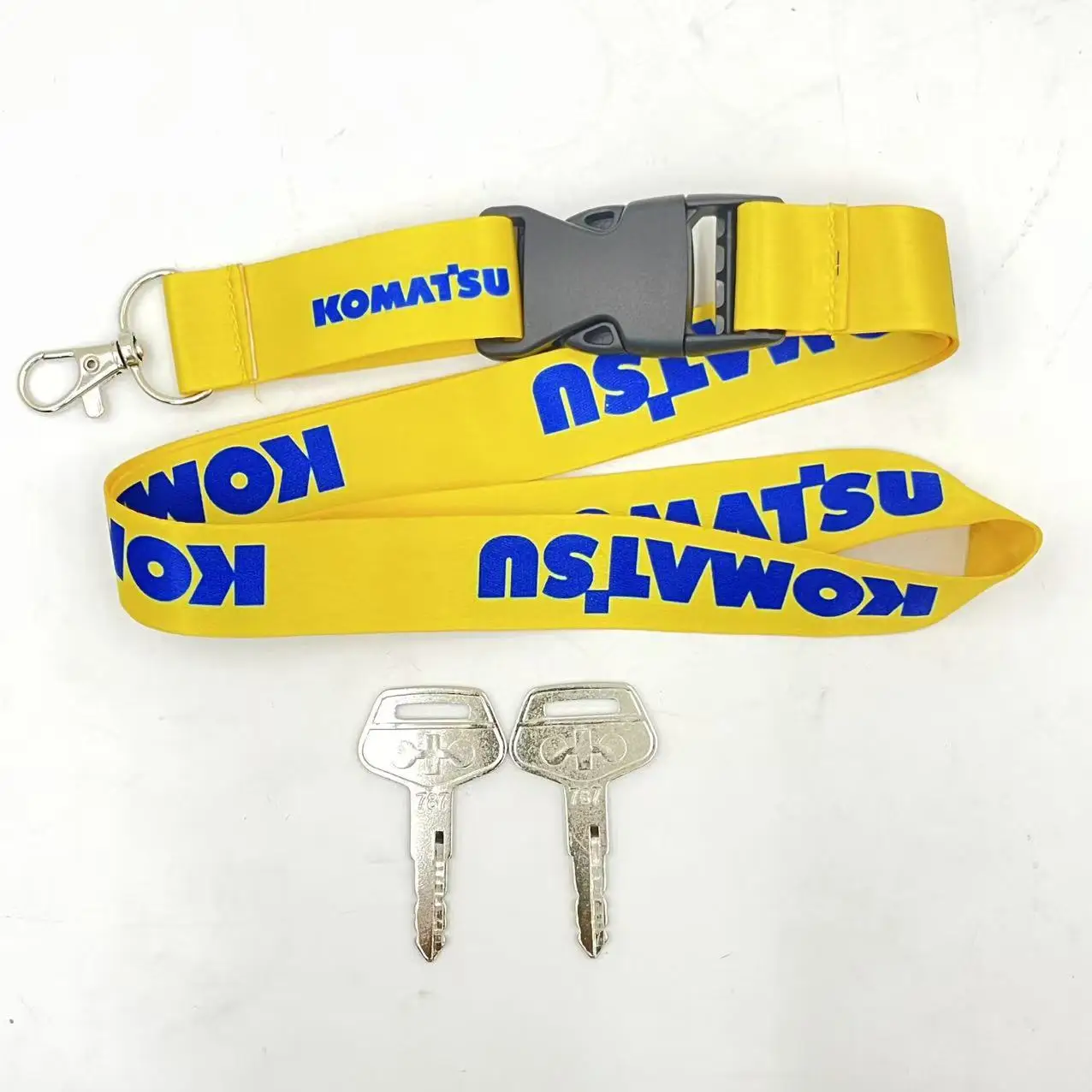 Excavator Parts Komatsu 787 Start Key Ignition Start Key Side Door Key for PC60 PC70 PC80 PC130 PC200 PC300 PC360 PC400 -5-6