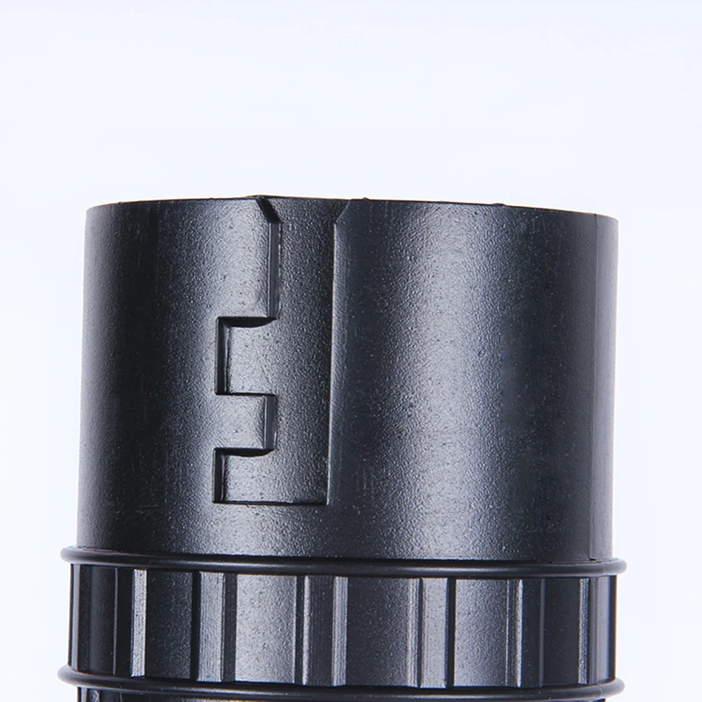 أنبوب تخزين بلاستيكي قابل للتوسيع مقاس 10 × 55 سم نحيف ومتين لملصق العمل الفني ومخطط الرسم ومستلزمات الطلاب