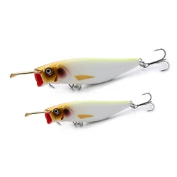 Topwater Popper Pencil Fishing Lure 13 23g Trolling Swimbait Walk The Dog Surface Jerkbait Japan Wobbler for Predator Pike Perch