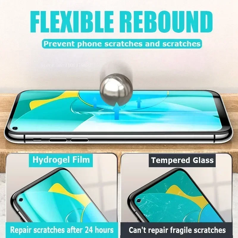 3PCS Screen Protector Hydrogel Film Voor Motorola Moto E7i E7 E6s E6 E5 E4 Plus Z4 Z3 Power play Z2 Force Beschermende Film