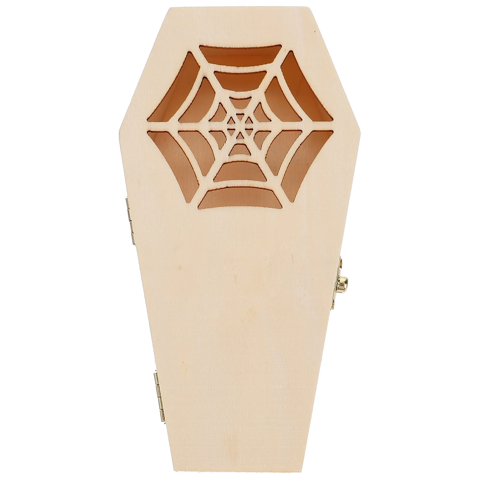

Wooden Coffin Gift Box Halloween Boxes for Treats Coffins Party Decoration Casket