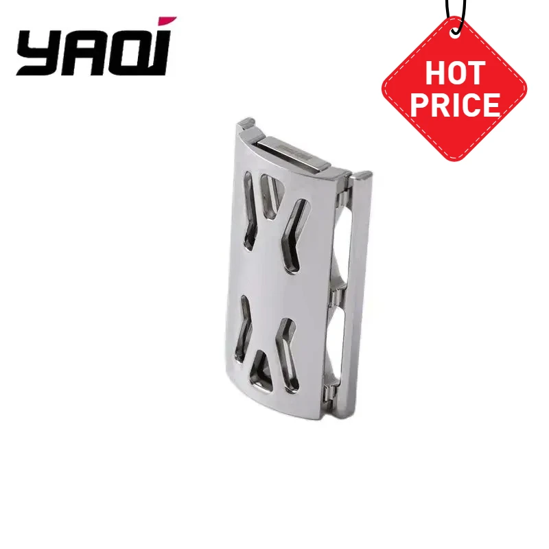 

YAQI Hollowed Sentinel ssp ( 316 Stainless Steel ）Polished Safety Razor Head For Men With 0.90mm Blade Gap