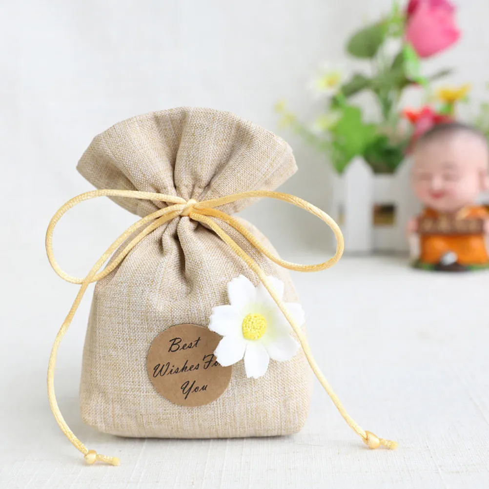 6Pcs Breathable Empty Lavender Sachet Bags Fragrance Sachets for Wardrobe Hanging Car Interior Moth Repellent Odor