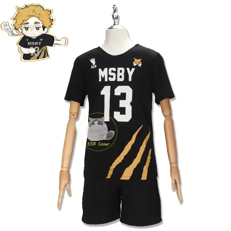 Anime Haikyuu Cosplay MSBY Black Jackal Cosplay Costumes Hinata Shoyo Kiyoomi Sakusa Kotaro Bokuto Atsumu Miya Jersey Uniform