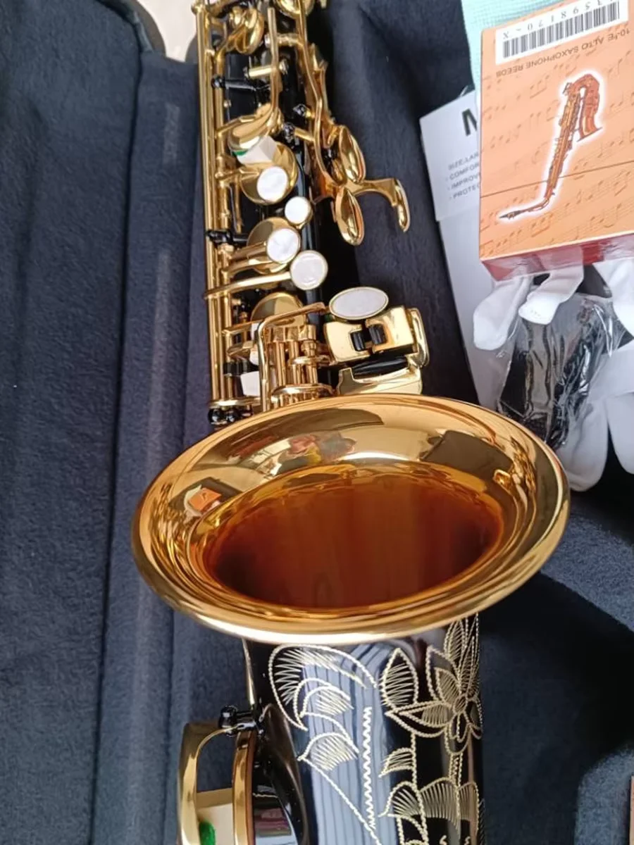 New Black Alto Saxophone Best Quality 82Z One On One Model E-Flat Professional Sax Music Instrument With Case Accessories