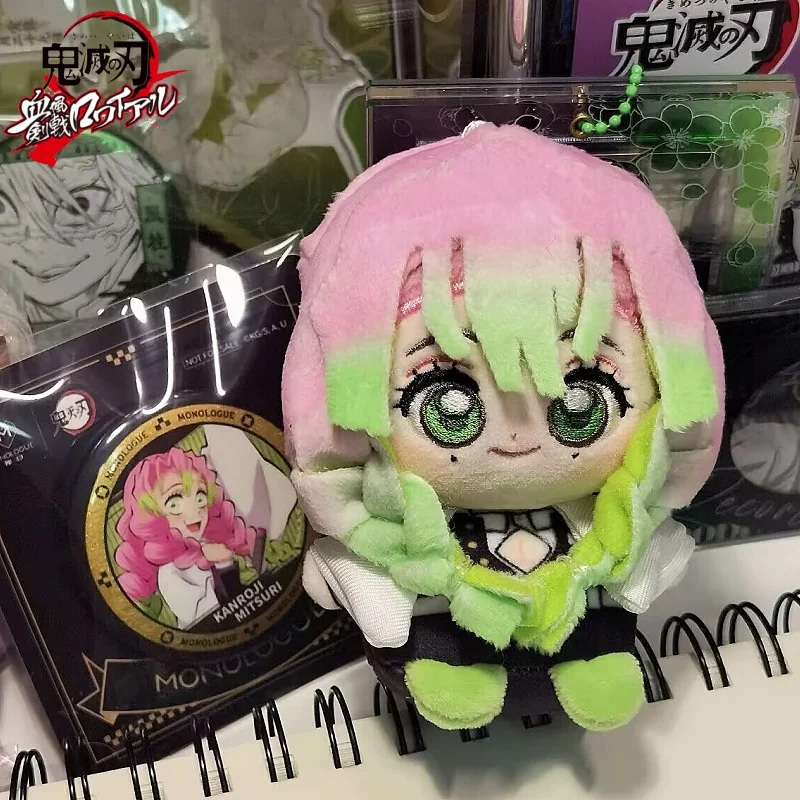 

Коллекция аниме-плюшевых кукол Demon Slayer-Kanroji Mitsuri Zenitsu Shinobu Iguro Obanai, мягкие игрушечные фигурки, подарок для фанатов