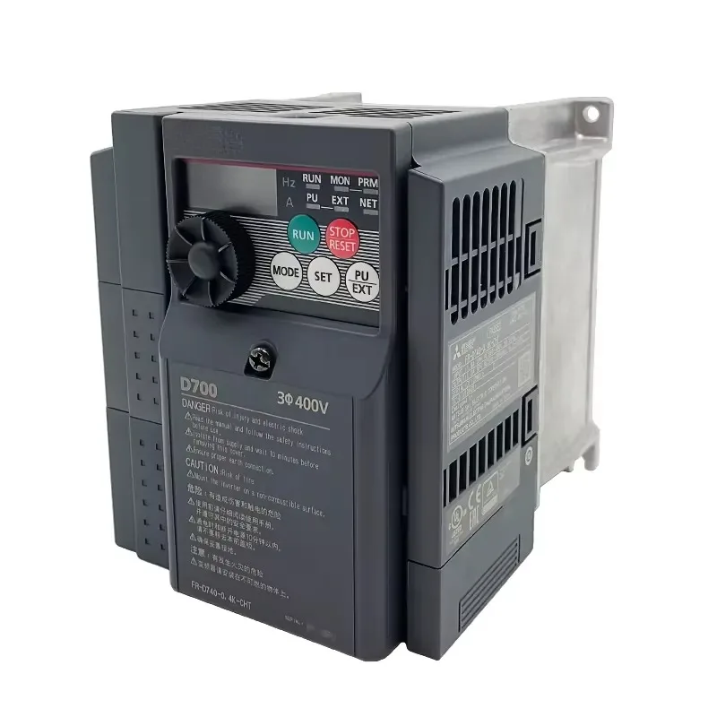 Inverter FR-D740 High Quality Compact Multifunction Inverter Power Range: 0.4~7.5KW With Safety Stop Inverter