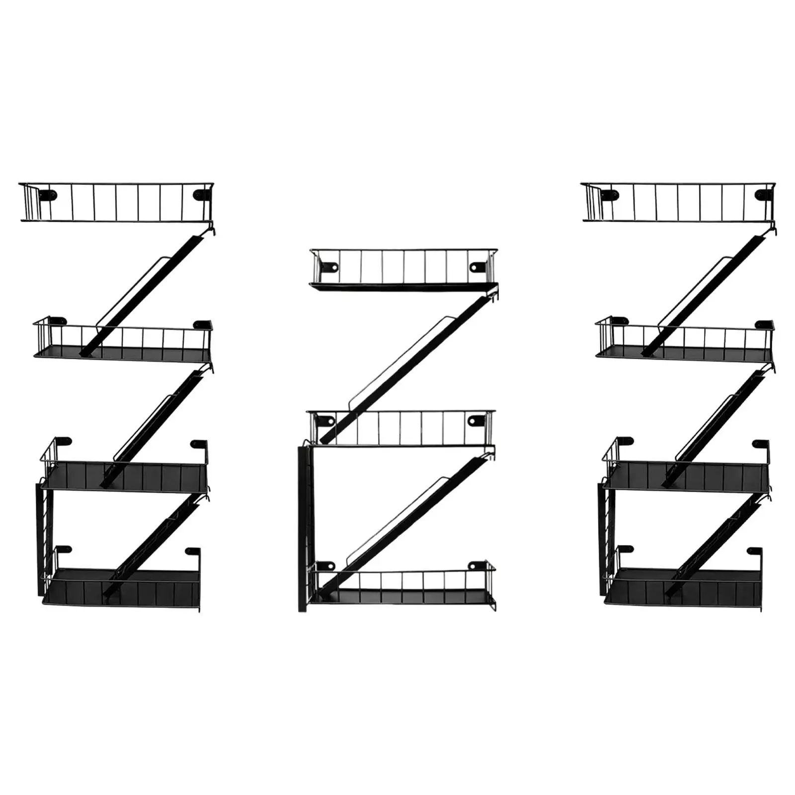 منظم رف الحائط على الحائط لديكور المنزل، رف تخزين إبداعي مثبت على الحائط لغرفة النوم الداخلية والخارجية والشرفة