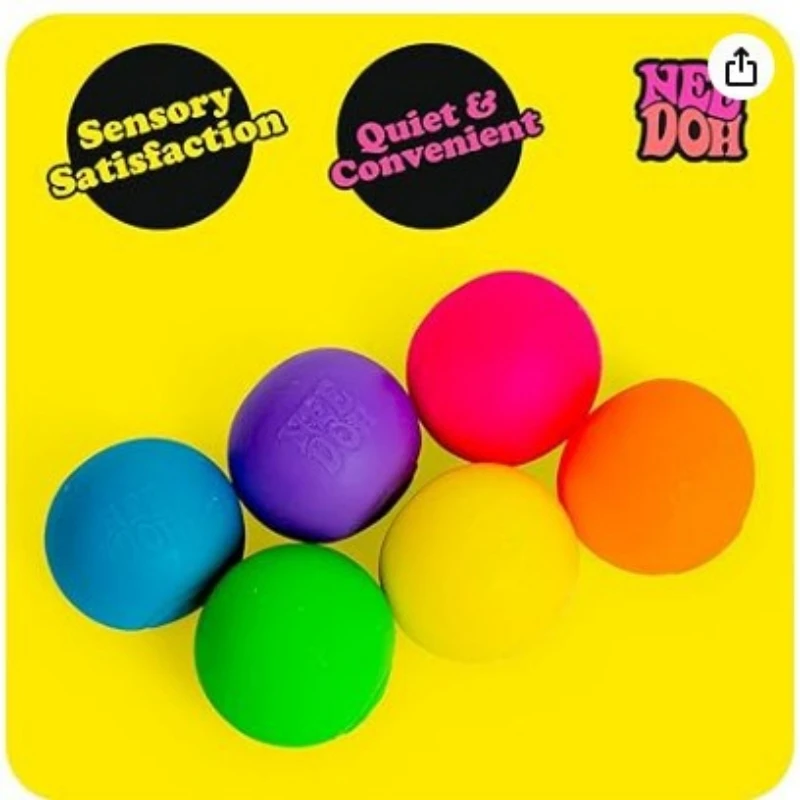 Cross-border new product:Rainbow Teenie ND Stress Ball