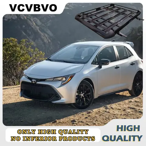 140*100 CM Dimensioni multiple disponibili Portapacchi per auto in lega di alluminio a doppio strato Portapacchi per auto adatto per Corolla