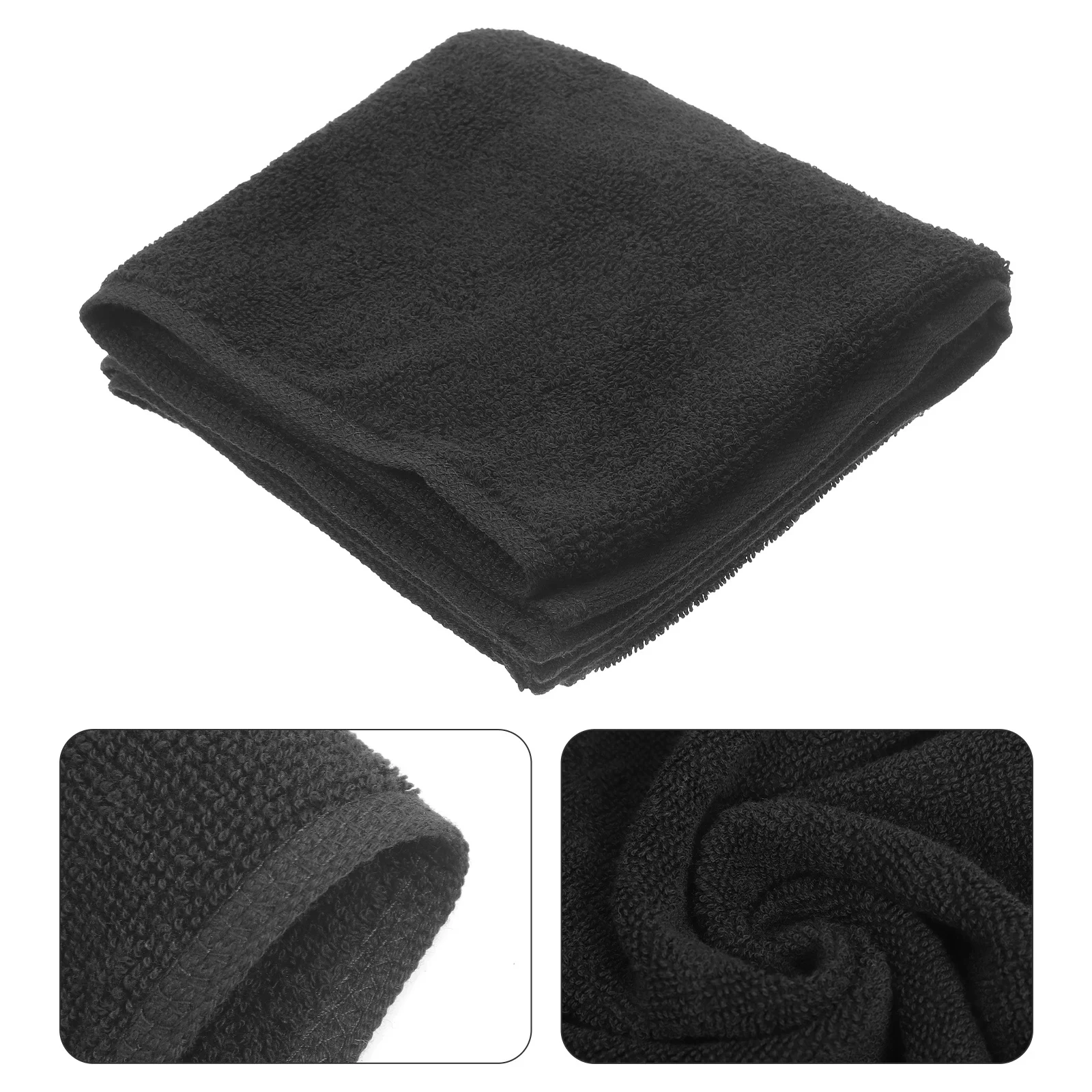 

2pcs Cotton Hair Towels For Women Adults Quick Drying Towel For Wet Hair Salon Use Soft Head Towel Home Travel Spa Cotton Towels