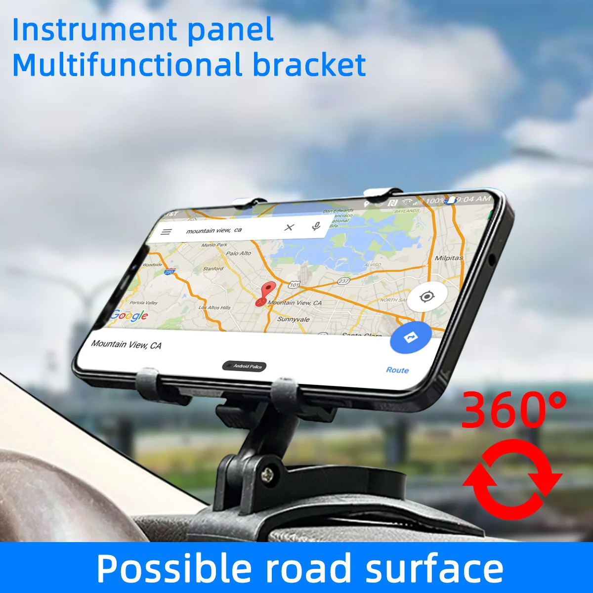

Универсальный автомобильный держатель для телефона, GPS-навигация, приборная панель, держатель для телефона для мобильного телефона, складной держатель, кронштейн для подставки