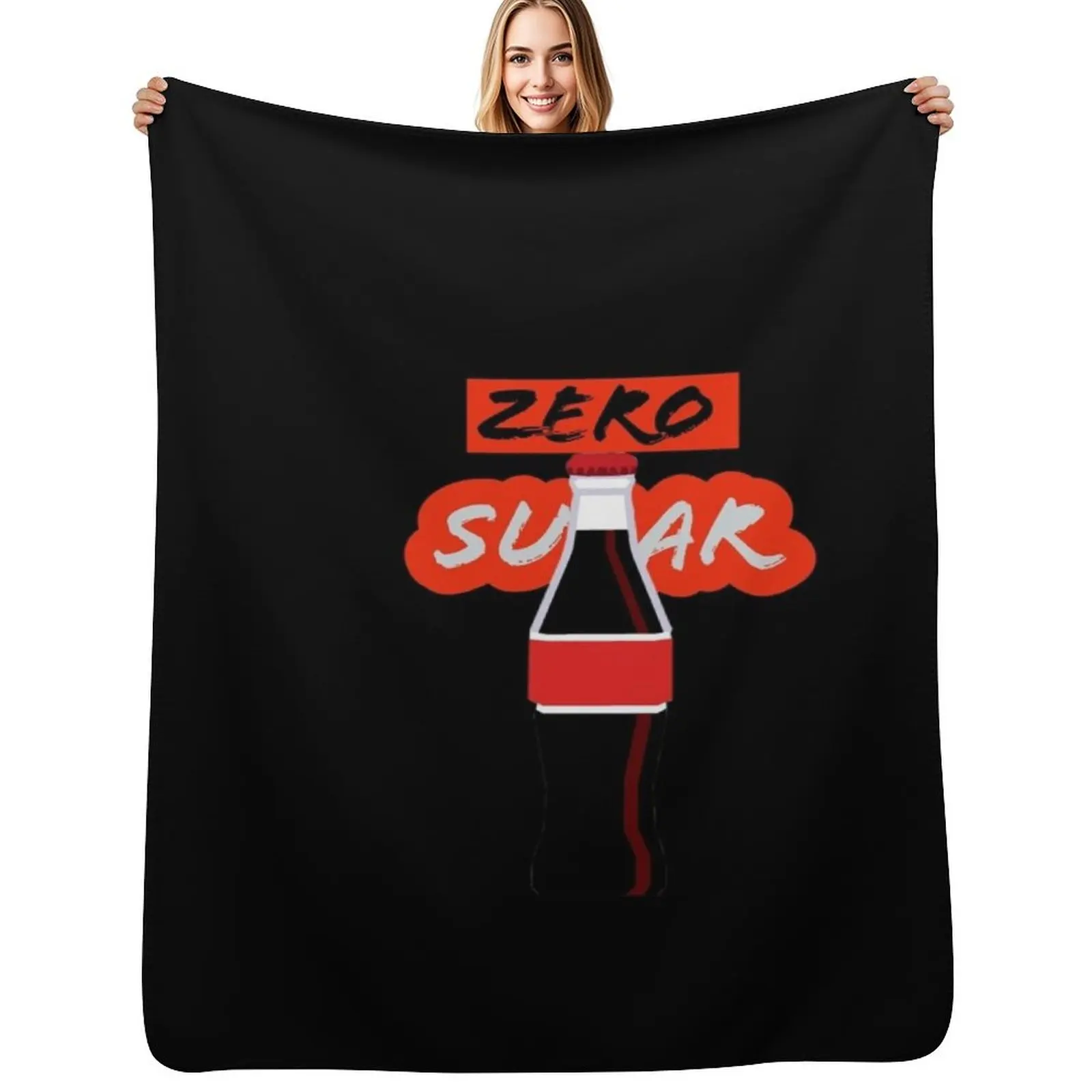 Zero sugar Throw Blanket Cozy Throw Blanket for Bed Sofa Chair
